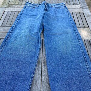 J Crew Low Rise Wide Leg Jeans (sz 30/sz 10)